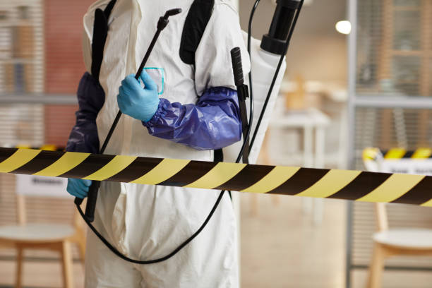 Professional Crime Scene Cleanup technician working in Marshfield, MA